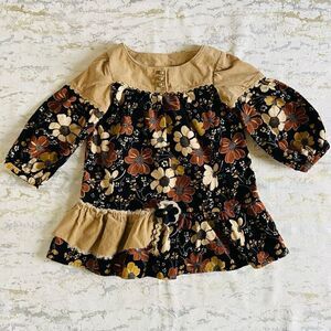 60s style groovy flower power dress